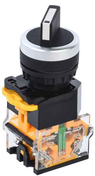 IEK Переключатель D8-20X3 3 положения 2з черный