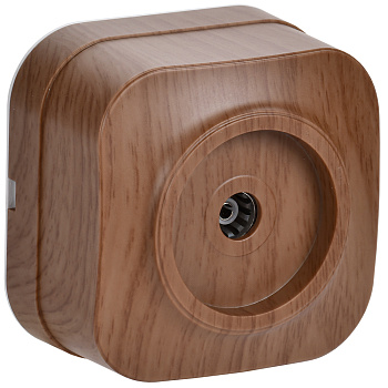 IEK GLORY РТВ20-ХД Розет. 1-ая телевиз. о/у GLORY дуб