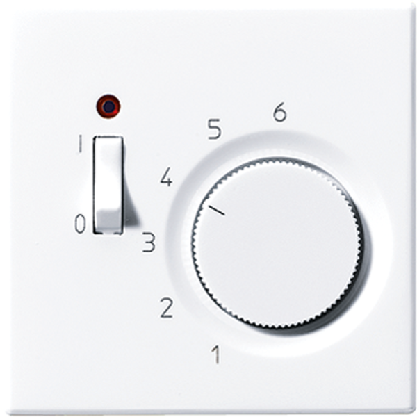 Купить JUNG LS 990 Белый Термостат комнатный, 10(4)А TRLS231WW