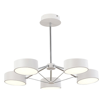 Evoluce SLE6005-502-05 Светильник потолочный Белый/Белый LED 5*10W