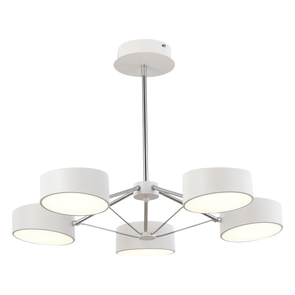 Evoluce SLE6005-502-05 Светильник потолочный Белый/Белый LED 5*10W