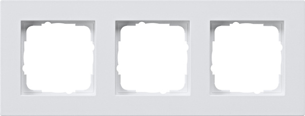 Gira Рамка Белый 3-ая заподлицо 0213295