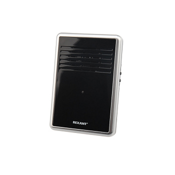 Звонок беспроводной c цифровым кодированием, влагозащищенной кнопкой IP44 и регулировкой громкости RX-30 Rexant 73-0015