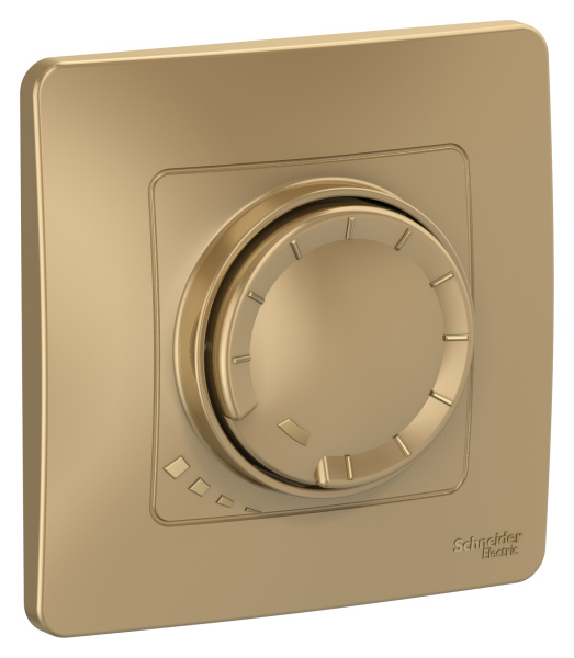 Купить Systeme Electric Blanca внутр Титан Светорегулятор (диммер) поворотно-нажимной 400Вт