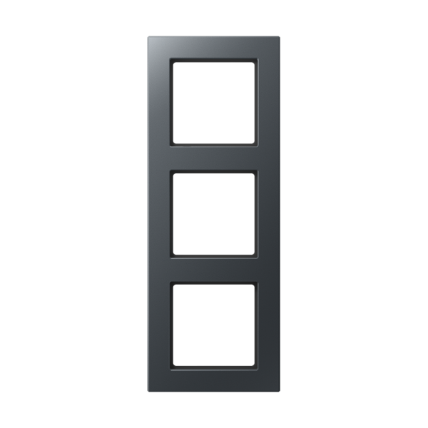 JUNG A creation Матовый антрацит Рамка 3-ая AC583BFANM