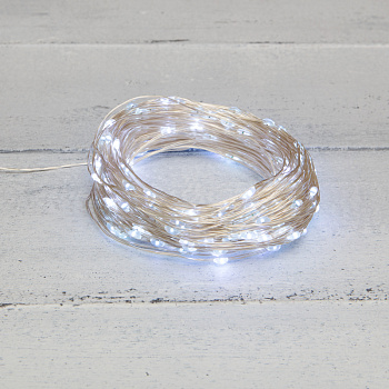 NEON-NIGHT Гирлянда «Роса» с трансформатором 30 м, 300 LED, белое свечение 303-215