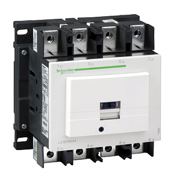 SE Contactors D Контактор 4Р (4 НО),AC1 200А, 220В 50Гц, зажим под кольцевой наконечник LC1D1150046M5