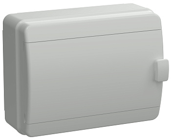 IEK TEKFOR Корпус пласт. КМПн-18 IP65 сер. непрозр. дверь