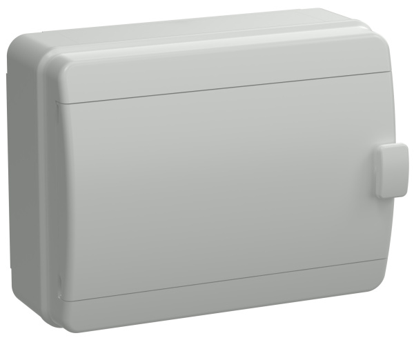 IEK TEKFOR Корпус пласт. КМПн-18 IP65 сер. непрозр. дверь