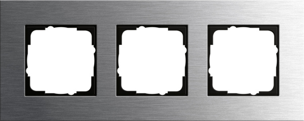 Gira ESP Сталь Рамка 3-ая 0213219