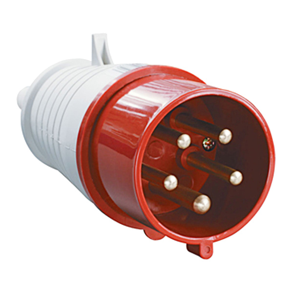 Купить IEK Вилка переносная ССИ-025 32А-6ч/200/346-240/415В 3Р+РЕ+N IP44 MAGNUM