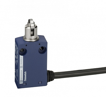 SE Выключатель концевой, 1 НЗ+1НО, кабель 2м, стальной ролик XCMN2103L2