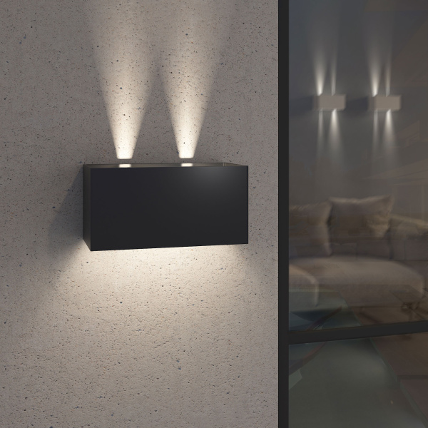 Купить Elektrostandard 35137/W / Светильник садово-парковый со светодиодами WINNER DOUBLE LED черный a057136