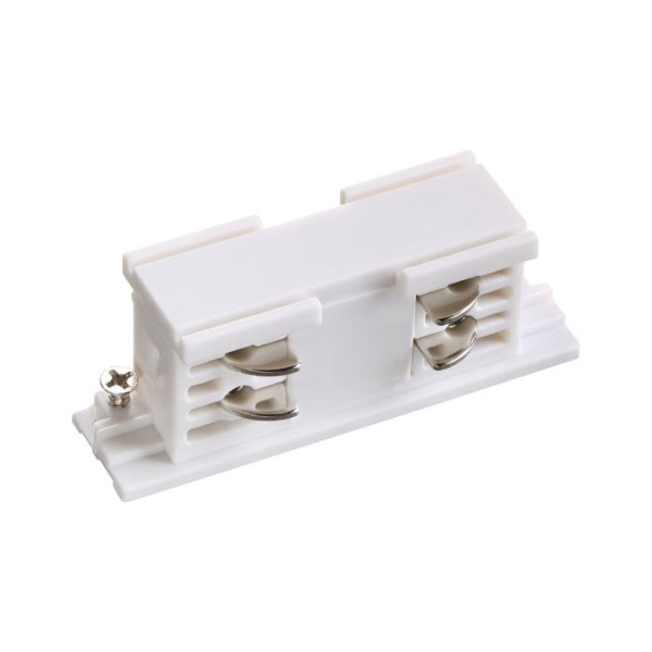Novotech 135042 NT19 012 белый Соединитель внутренний с токопроводом для трехфазного шинопровода IP20 220V