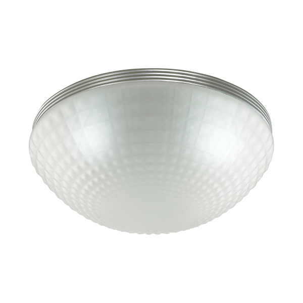 Купить Odeon Light 4937/3C MODERN ODL22 517 серебристый/белый/стекло Потолочный светильник E27 3*60W MALAGA