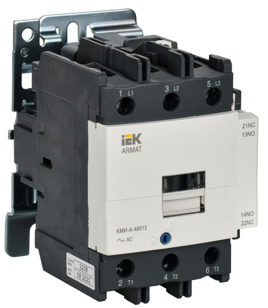 IEK ARMAT Контактор КМИ-А-48012 LC1D 80А 110В/АС3 1НО/1НЗ