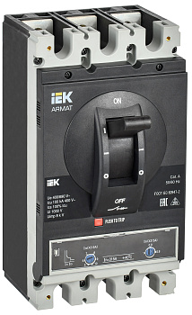 IEK ARMAT Авт. выкл. лит. корпус 3P H 100кА 315А ТМ рег.