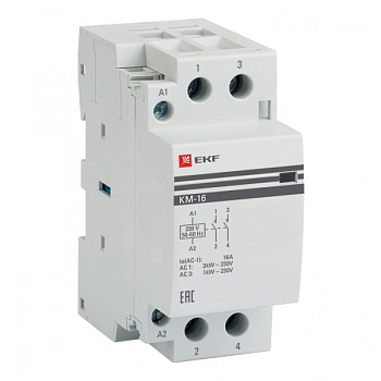 EKF PROxima Контактор модульный КМ 16А 2NО (2 мод.)