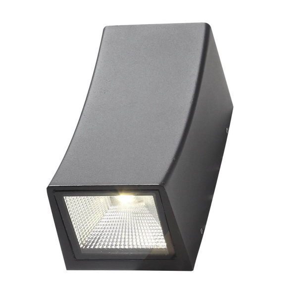 Купить ST Luce SL088.421.02 Светильник уличный настенный Черный кварцевый LED 2*5W