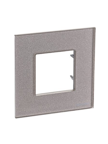 Купить ABB NIE Zenit Стекло Брызги шампанского Рамка 1-я 2 мод 2CLA227100N3901