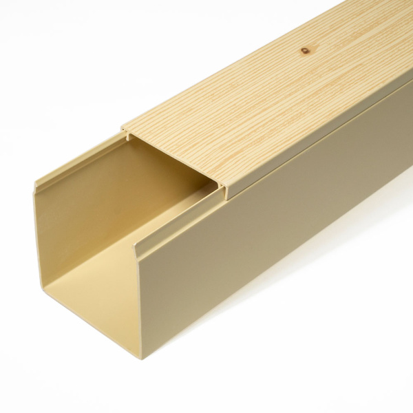 Промрукав Кабель-канал сосна 2-й замок 60х60 (24м/уп) PR.025450