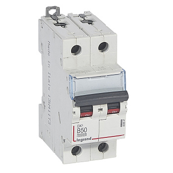 Legrand DX3 Автоматический выключатель 2P 50A (B) 10kA/16kA 408947
