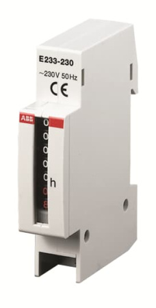 ABB Реле часов работы Е233 12-48В пост.ток 2CDE300010R1601