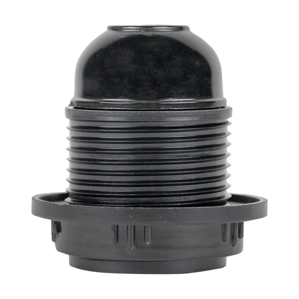 Купить EKF PROxima Патрон карболитовый с кольцом Е27 черн.