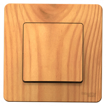 Systeme Electric Blanca внутр Ясень Выключатель 1-клавишный, 10А, 250B