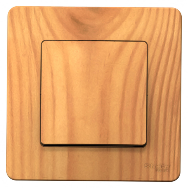 Systeme Electric Blanca внутр Ясень Выключатель 1-клавишный, 10А, 250B