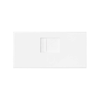 Simon 100 Белый матовый Накладка розетки RJ45 10000005-230