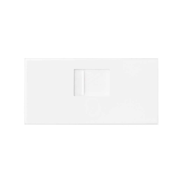 Simon 100 Белый матовый Накладка розетки RJ45 10000005-230