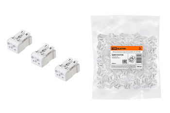 TDM Клемма пружинная соединительная КСП2-L+N, 16 A SQ0510-0105