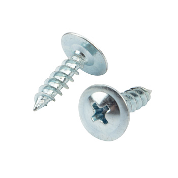 Саморез с прессшайбой KRANZ ПШС острый 4.2x16, пакет (25шт.) 1172-4216-4