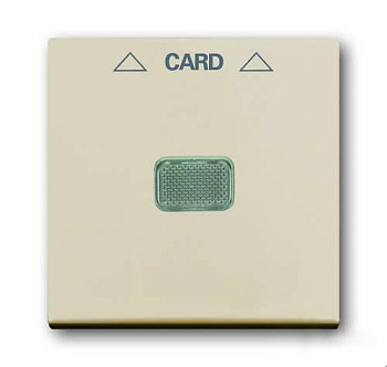 ABB BJB Basic 55 Беж Накладка карточного выключателя(мех. 2025U) 2CKA001710A3865