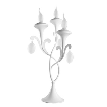 Arte Lamp Montmartre Белая Лампа настольная декоративная 40W E14 A3239LT-3WH Arte Lamp Montmartre Белая Лампа настольная декоративная 40W E14 A3239LT-3WH