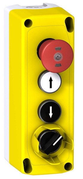 Купить SE Кнопочный пост в сборе 4 команд XALFK4001