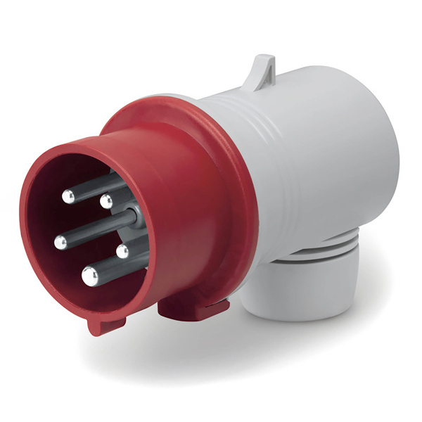 DKC Вилка кабельная угловая IP44 16A 3P+E+N 400В