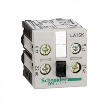 SE Contactors D Дополнительный блок контактов с 1 силовым полюсом LA1SK01