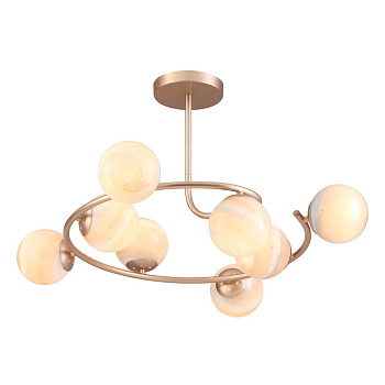 Lumion 4466/8C LN20 047 золотой, разноцветный Люстра потолочная E14 8*40W 220V MISTY