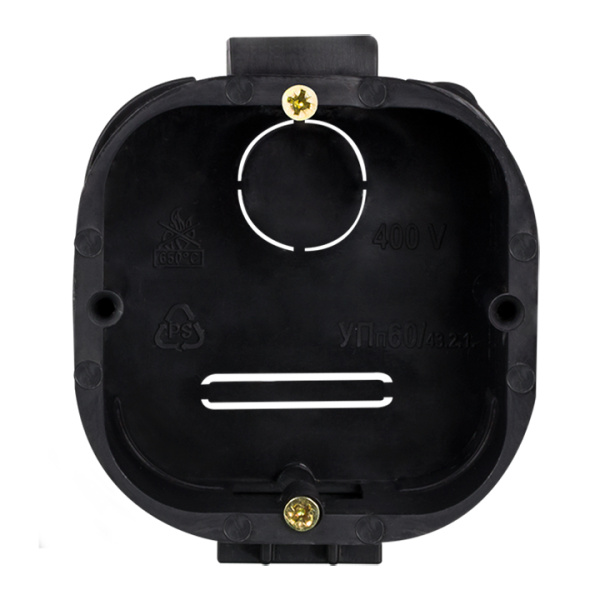 Купить EKF PROxima Коробка установочная КМТ-010-003 для твердых стен усиленная (68х68х42) с саморезами IP20