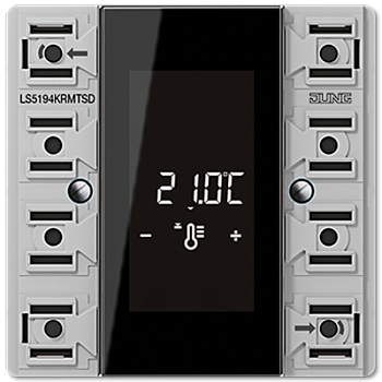 JUNG KNX Компактный комнатный контроллер 4гр LS5194KRMTSD JUNG KNX Компактный комнатный контроллер 4гр LS5194KRMTSD