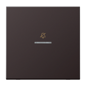 JUNG Двойная клавиша на гостиничный выключатель, комнатный модуль, Dark ALRUKO5DD