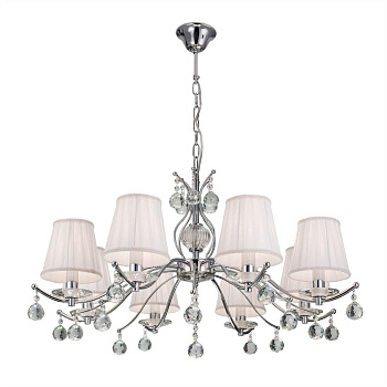 Citilux CL438181 Шелли Хром+Белый Светильник Люстра