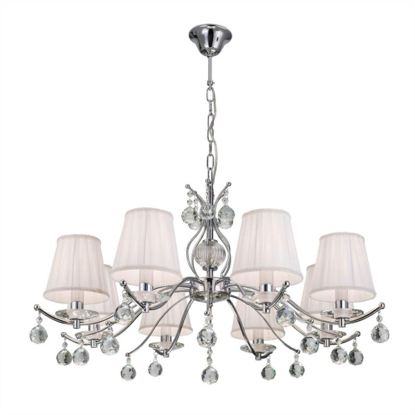 Citilux CL438181 Шелли Хром+Белый Светильник Люстра