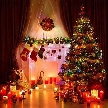 Eurosvet Гирлянда Нить 400-005 мульти 15м IP20 a044100