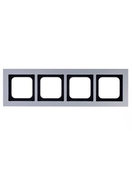 Купить ABB Axcent металл/титан Рамка 4-постовая 2CKA001754A4701