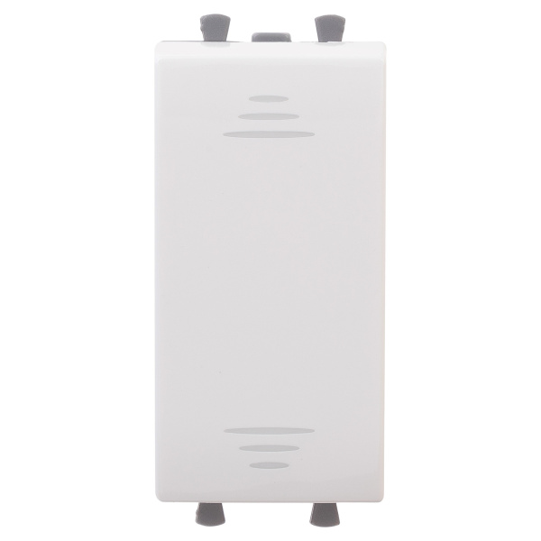 DKC Переключатель модульный, "Avanti", "Белое облако", 1 модуль