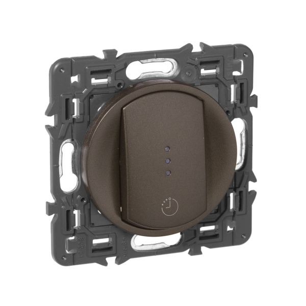 Купить Legrand Celiane Мех Таймер-выключатель свет/вентиляция, 250Вт/250ВА 2 мод 067423