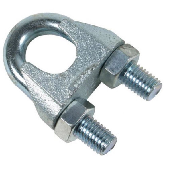 Tech-Krep Зажим троса дугообразный 6 мм DIN 741 (2 шт) - ярлык 102737